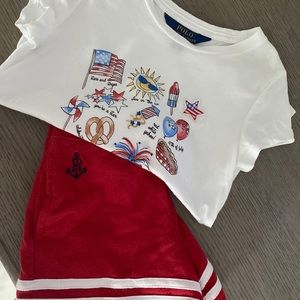 Festive Memorial Day/4th of July outfit